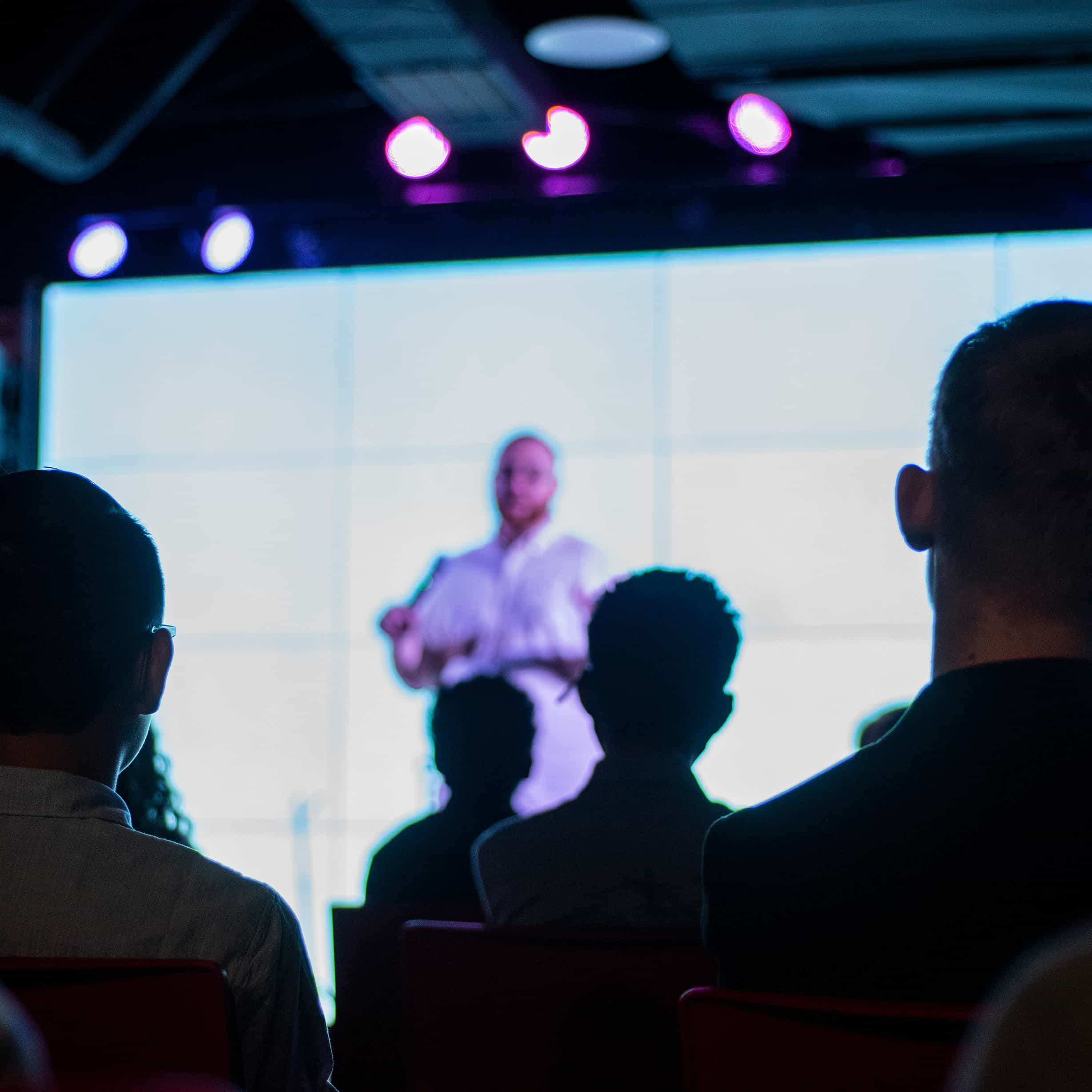 marketing speaker at conference corporate event
